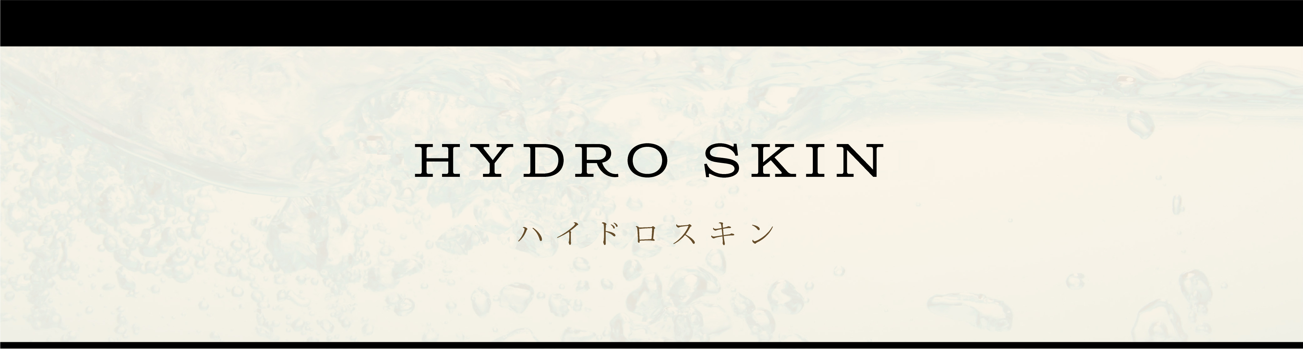 HYDRA FACIAL -ハイドラフェイシャル-